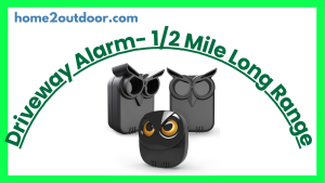 Read more about the article Driveway Alarm- 1/2 Mile Long Range Wireless Driveway Alarm