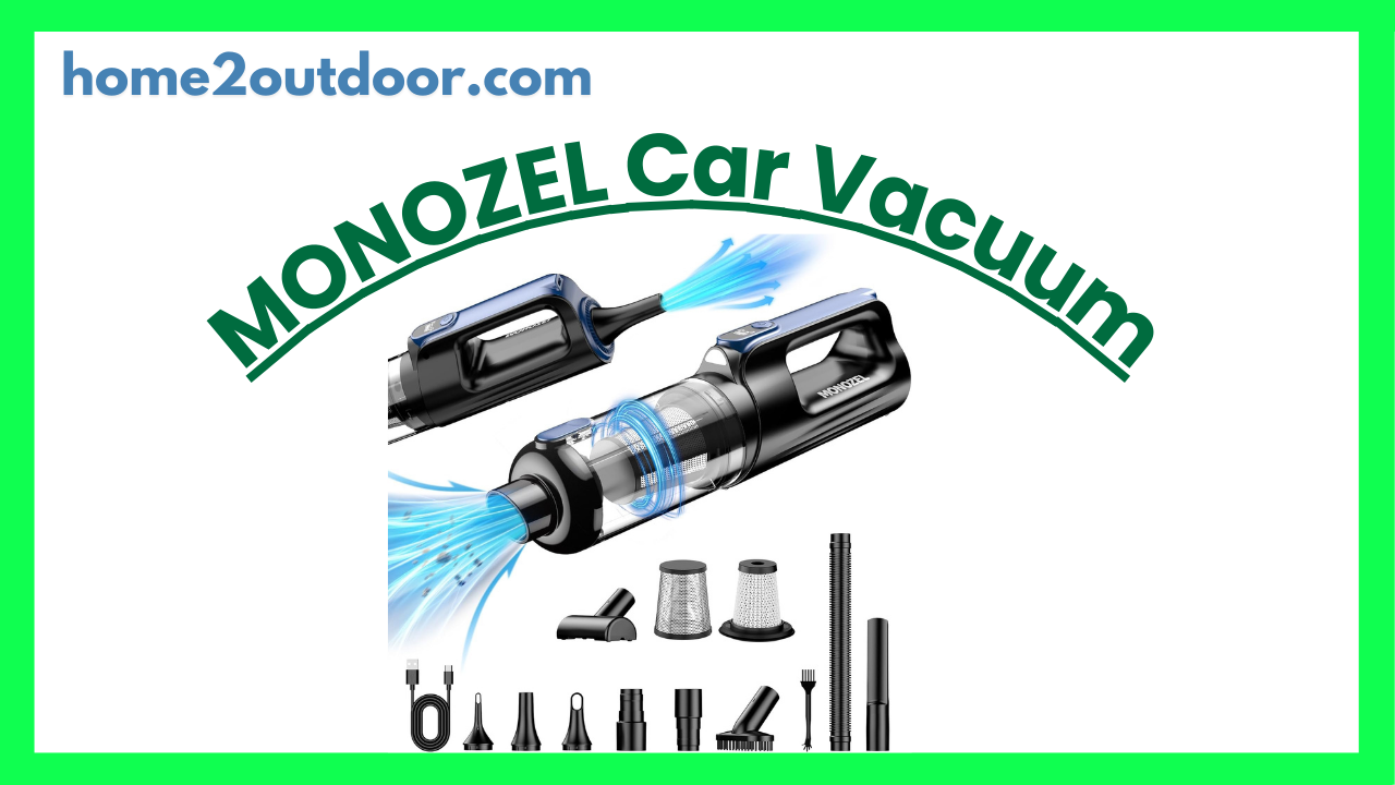 Read more about the article MONOZEL Car Portable Cordless Vacuum