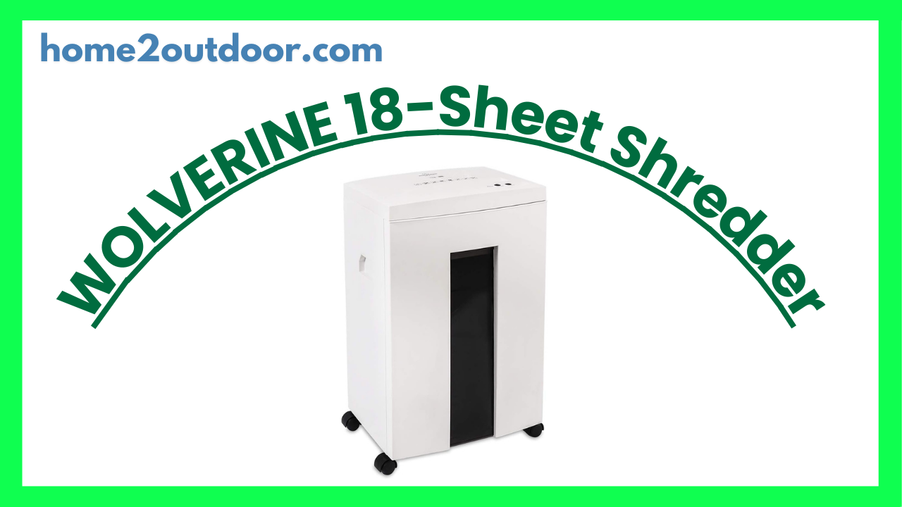You are currently viewing WOLVERINE 18-Sheet Shredder Review