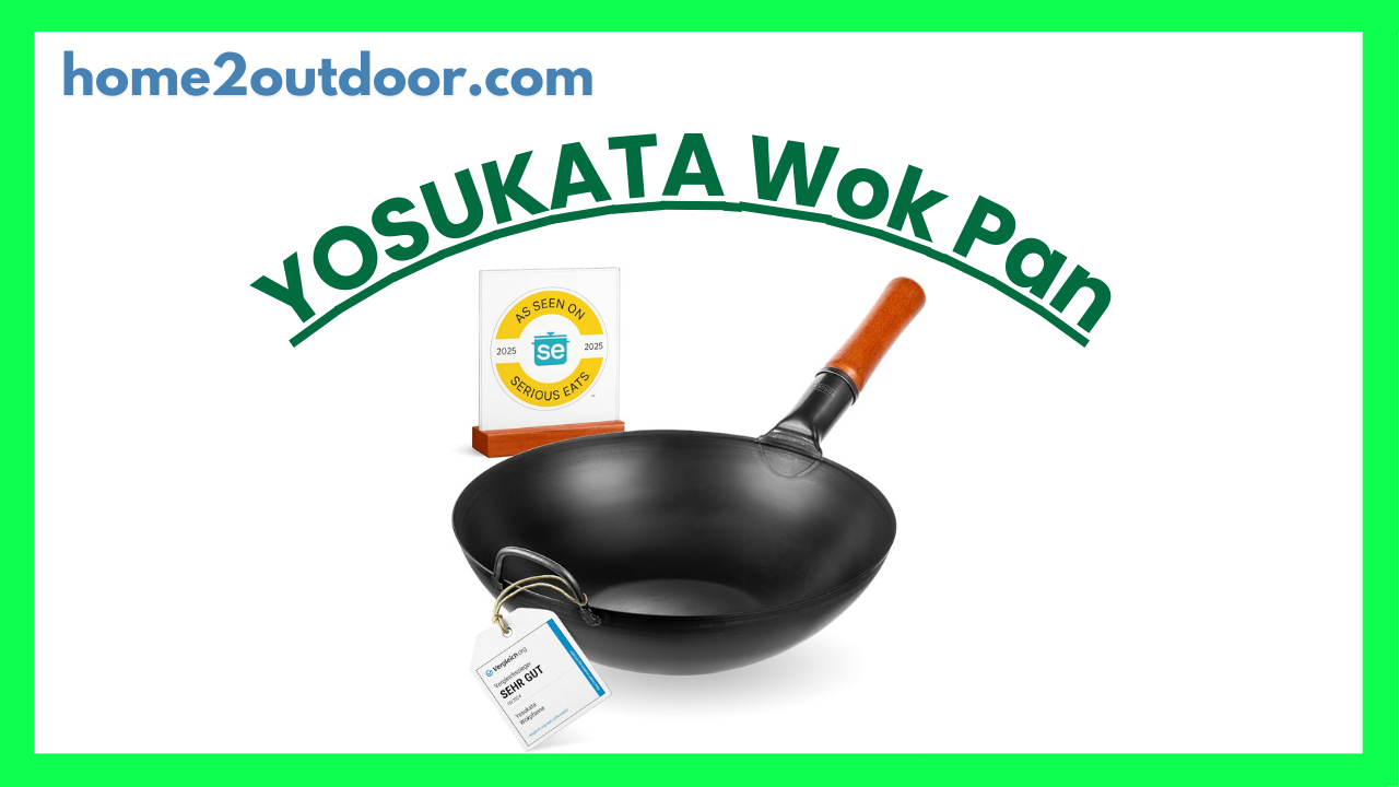 Read more about the article YOSUKATA 13.5″ Carbon Steel Wok Pan