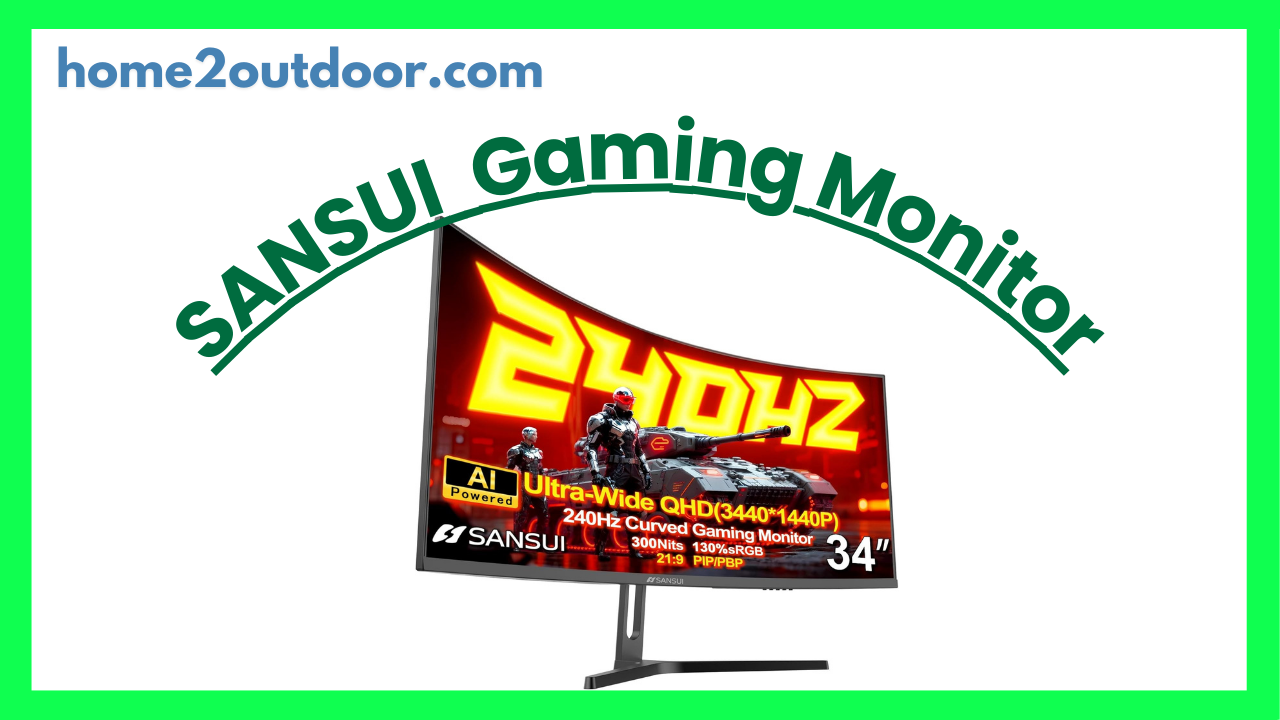 You are currently viewing SANSUI 34 Inch 240Hz Curved Ultrawide Gaming Monitor