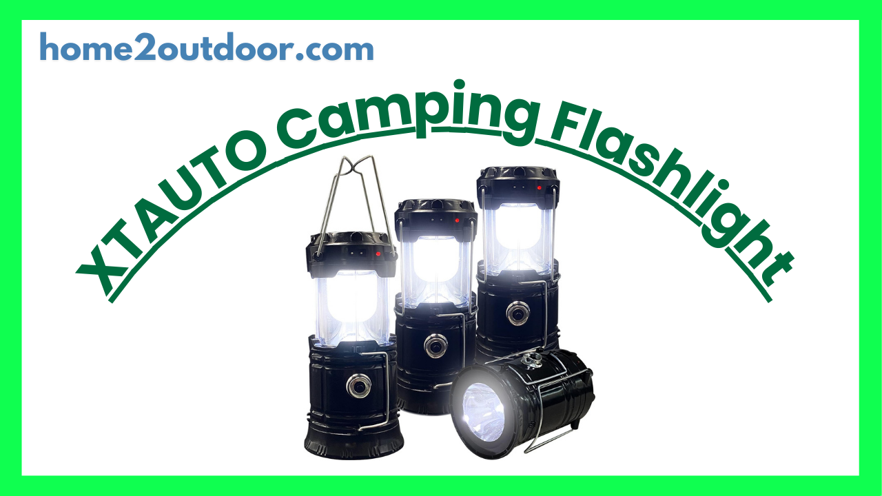Read more about the article XTAUTO Collapsible LED Camping Lantern LED Flashlight