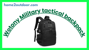 Read more about the article Wotony Military tactical backpack Review